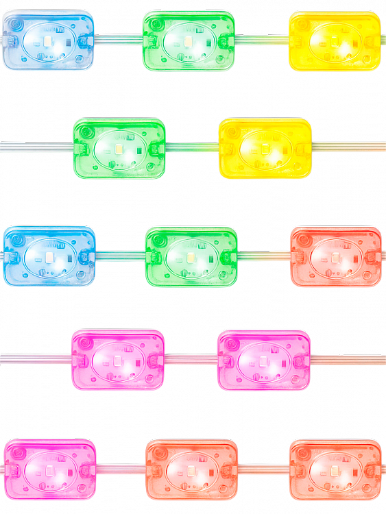 Уличная RGB гирлянда на дом с Bluetooth 30 м Огонёк OG-LDG27